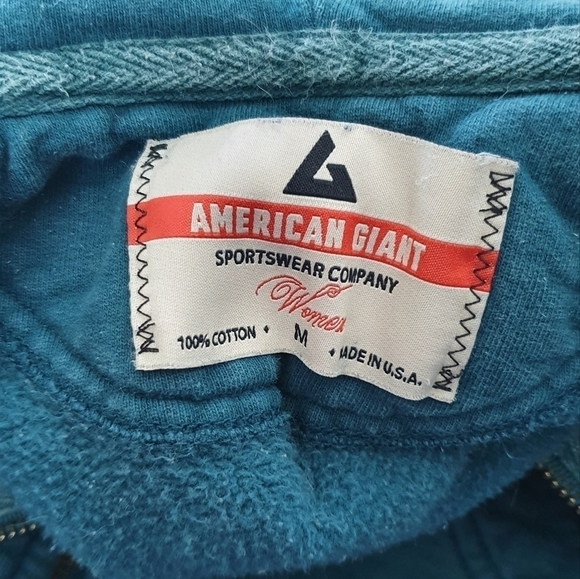 American Giant Full Zip Fleece Greatest Hoodie Jacket - Picture 8 of 10